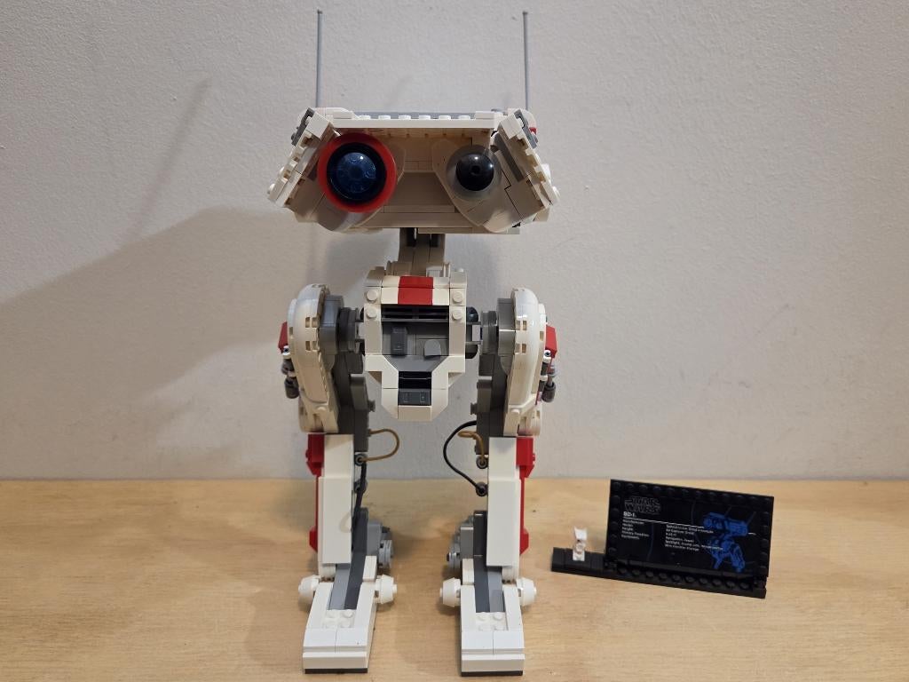 Lego 75335 BD-1, Ophalen of Verzenden, Gebruikt, Complete set, Lego