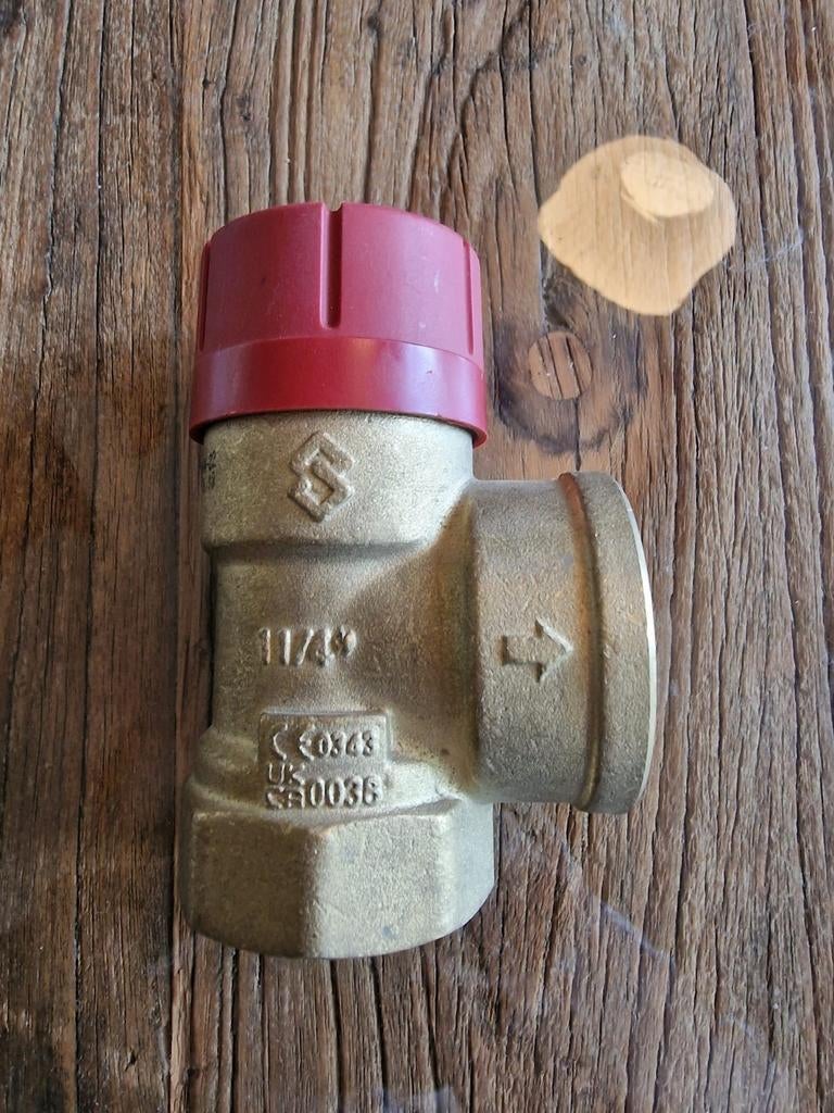 Flamco Prescor veiligheidsventiel, Ophalen of Verzenden, Nieuw