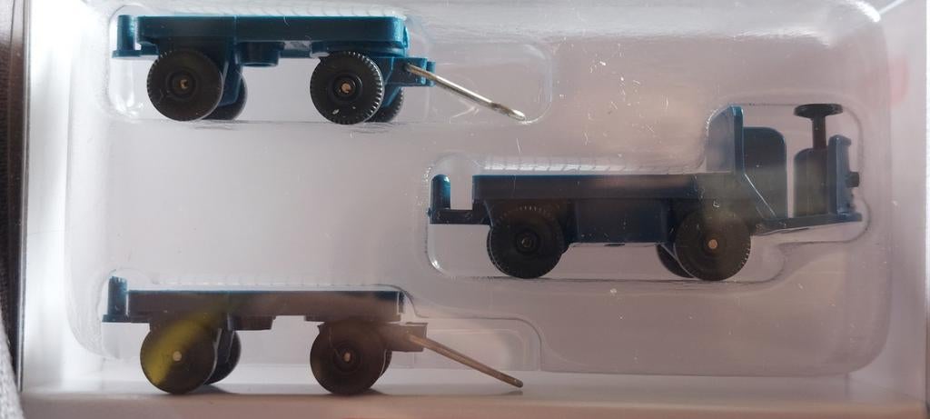 H0LK 0607 ELECTRO PERRONWAGENTJE 1/87, Ophalen of Verzenden, Nieuw, Overige typen, Wiking