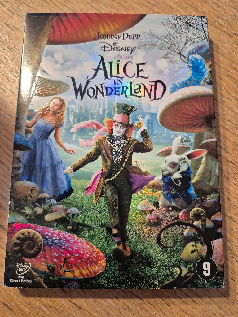 Dvd Alice in Wonderland Disney, Cd's en Dvd's, Ophalen of Verzenden, Zo goed als nieuw