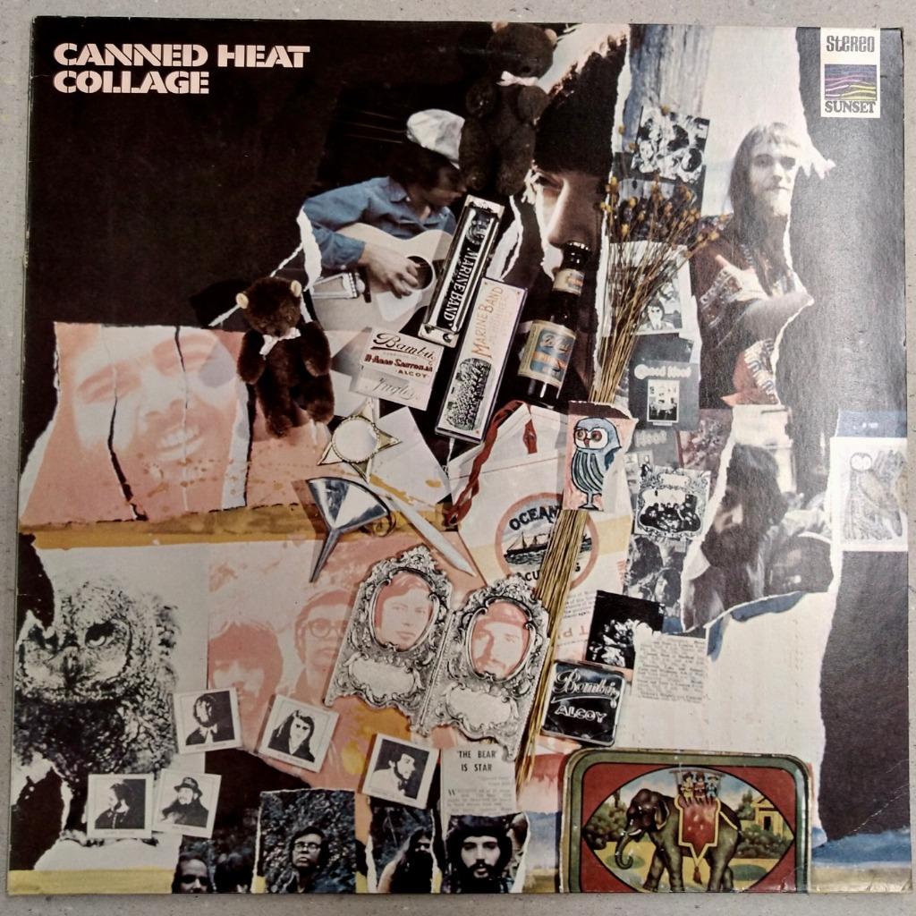 Canned Heat - Collage (vinyl), Cd's en Dvd's, Ophalen, Gebruikt, 12 inch, Progressive