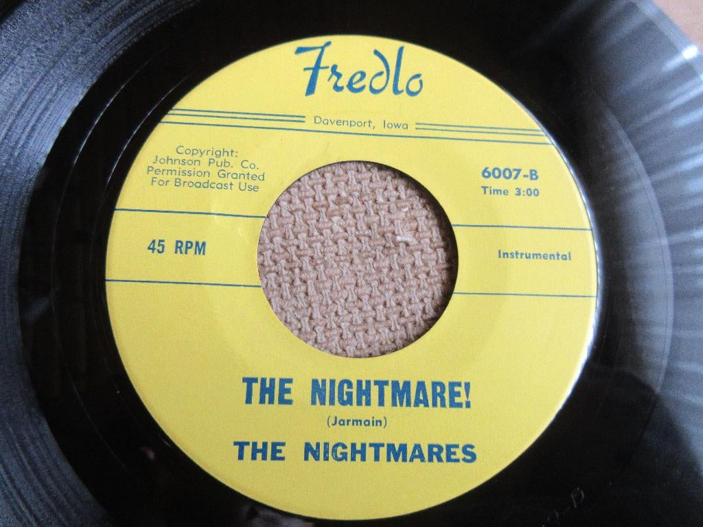 The Nightmares — Greyhound/The Nightmare!, Cd's en Dvd's, Vinyl Singles, Zo goed als nieuw, Ophalen of Verzenden