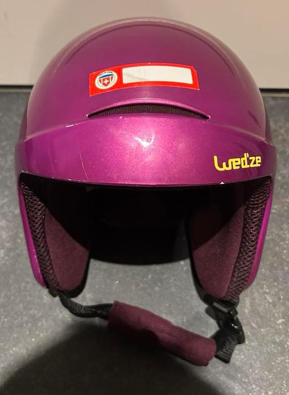 Casque de ski Wedze H 400 Junior 53-56 cm violet, Enlèvement ou Envoi, Utilisé