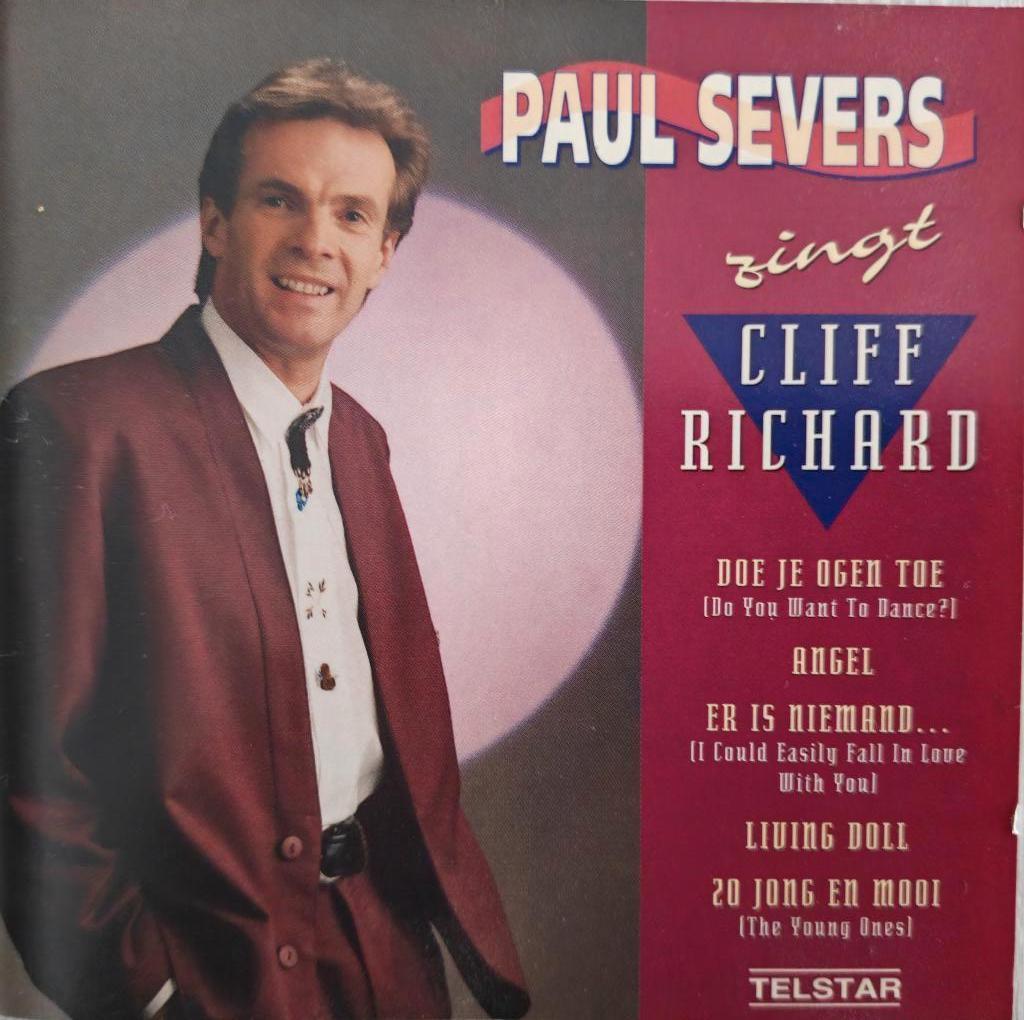 PAUL SEVERS - Zingt Cliff Richard (CD), Ophalen of Verzenden, Zo goed als nieuw, Pop