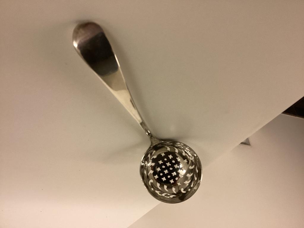 Zilveren lepeltje, Antiek en Kunst, Ophalen, Zilver