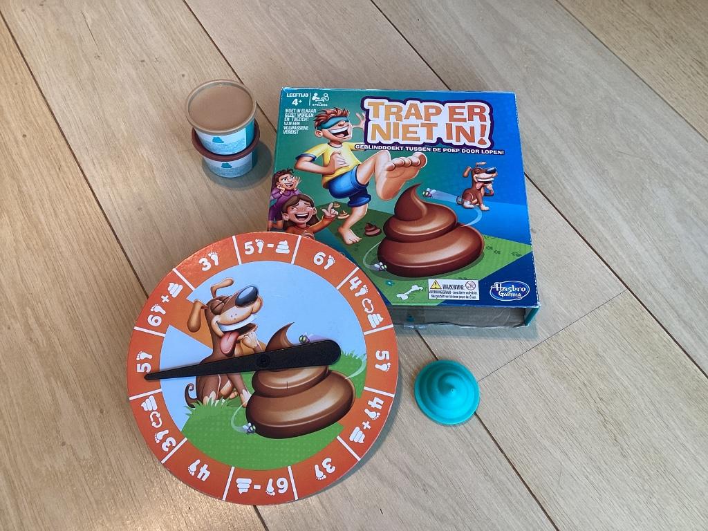 Trap er niet in Gezelschapsspel, Ophalen