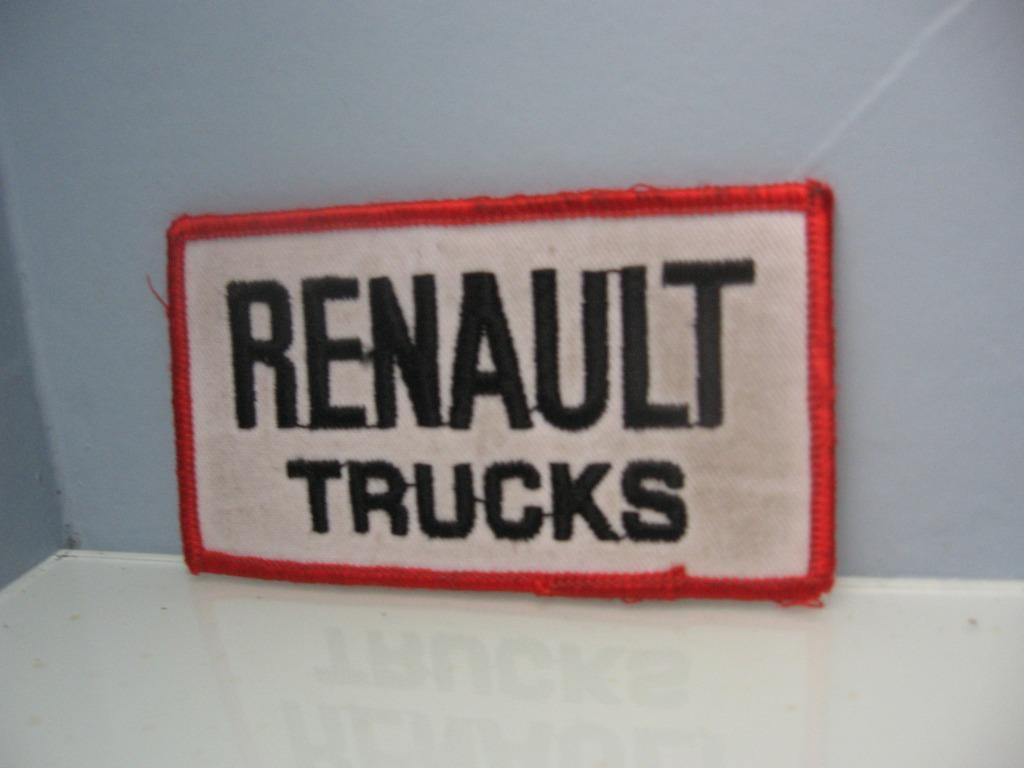 Naai-badge van Renault Trucks van 100% katoen. Maat: 9, Ophalen of Verzenden, Zo goed als nieuw, Renault Trucks