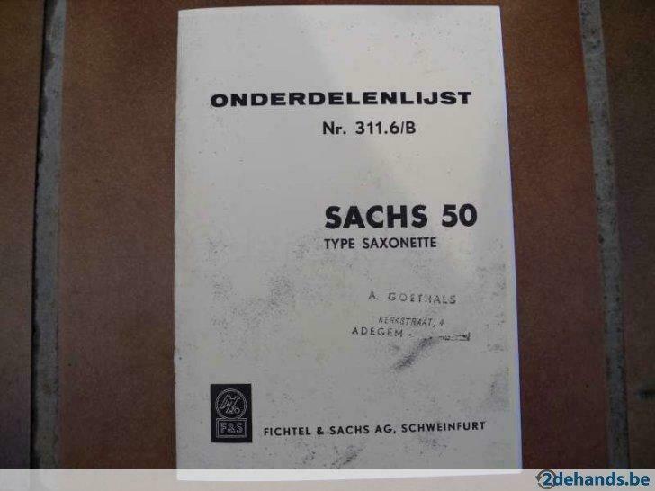Sachs 50cc saxonette (oldtimers), Enlèvement ou Envoi, Neuf, Autres types
