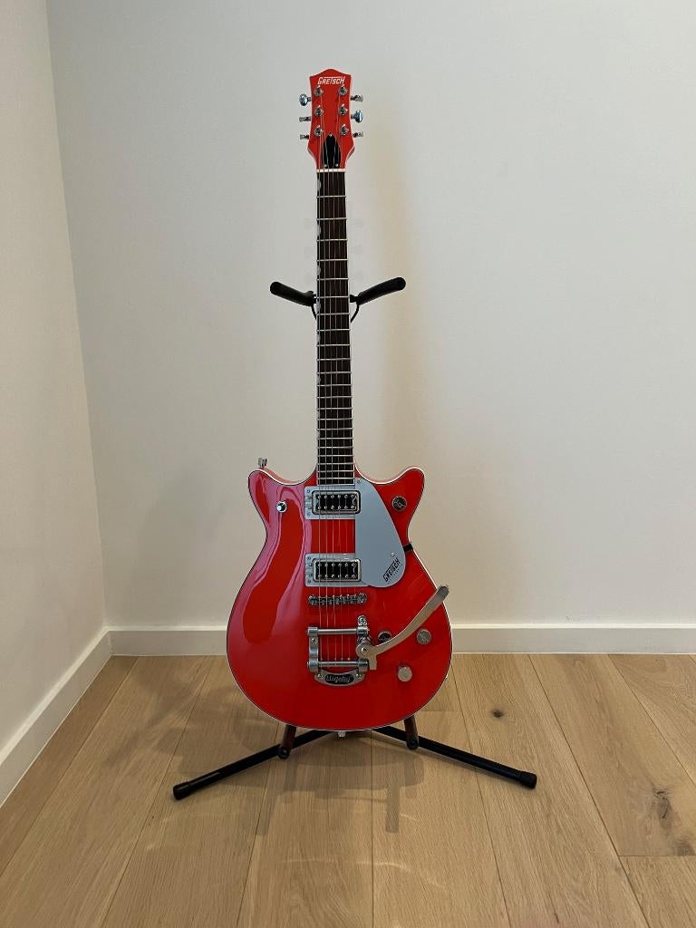 Gretsch g5232t Tahiti Red comme neuve, Enlèvement, Comme neuf, Solid body, Autres marques
