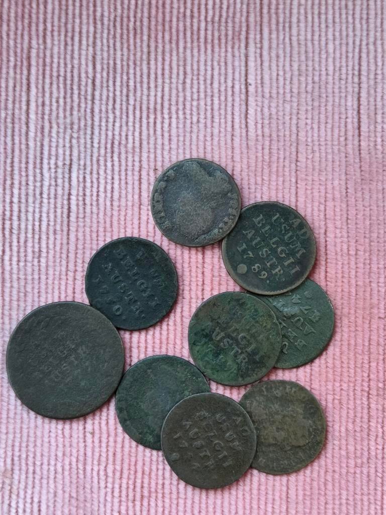 Oude muntjes. Jos en M Th 1789 .., Ophalen of Verzenden