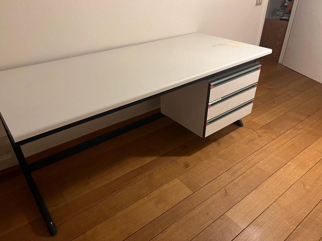 Bureau vintage industriel, Ophalen, Gebruikt