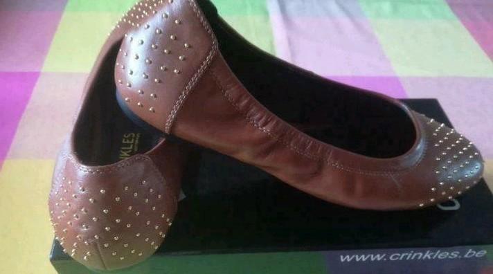 Ballerina's maat 38 van Crinkles, Kleding | Dames, Schoenen, Ophalen, Nieuw, Bruin