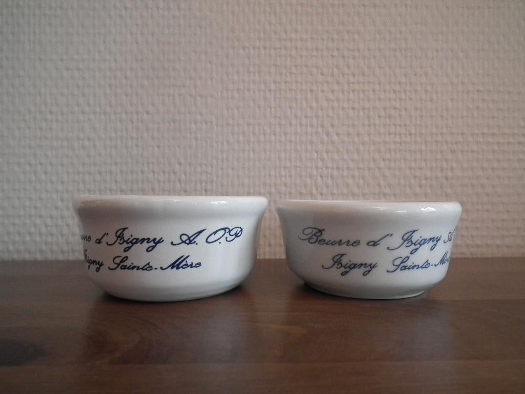 1 pot en porcelaine pour beurre d'Isigny, Comme neuf, Autres types, Autres styles, Porcelaine