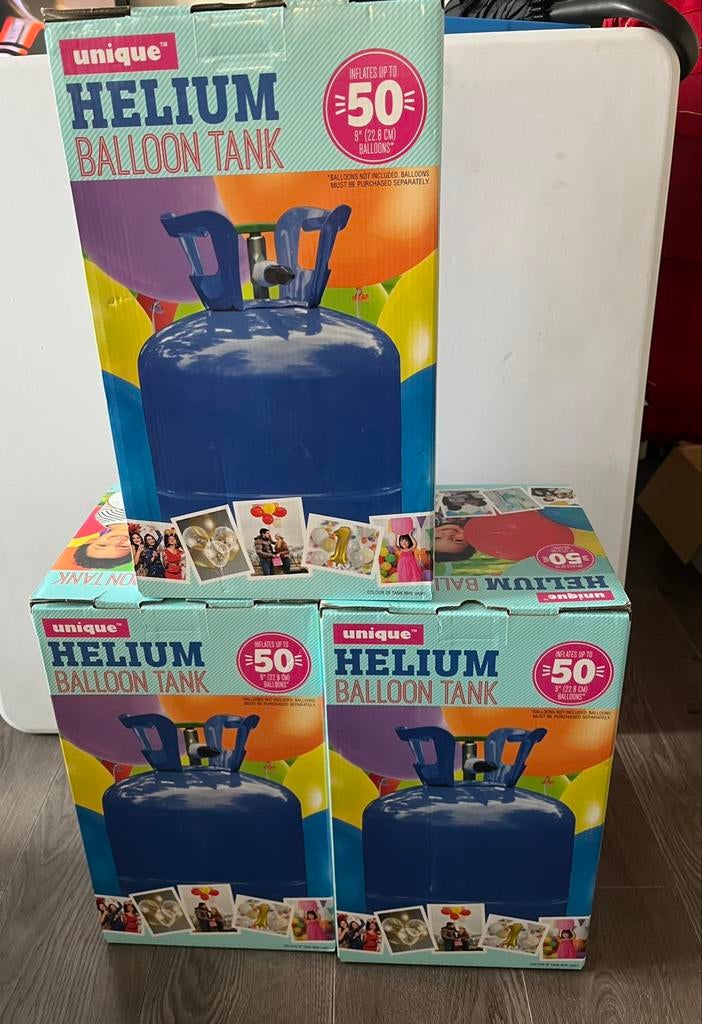 Helium Balloon Tank, Ophalen, Nieuw, Feestartikel
