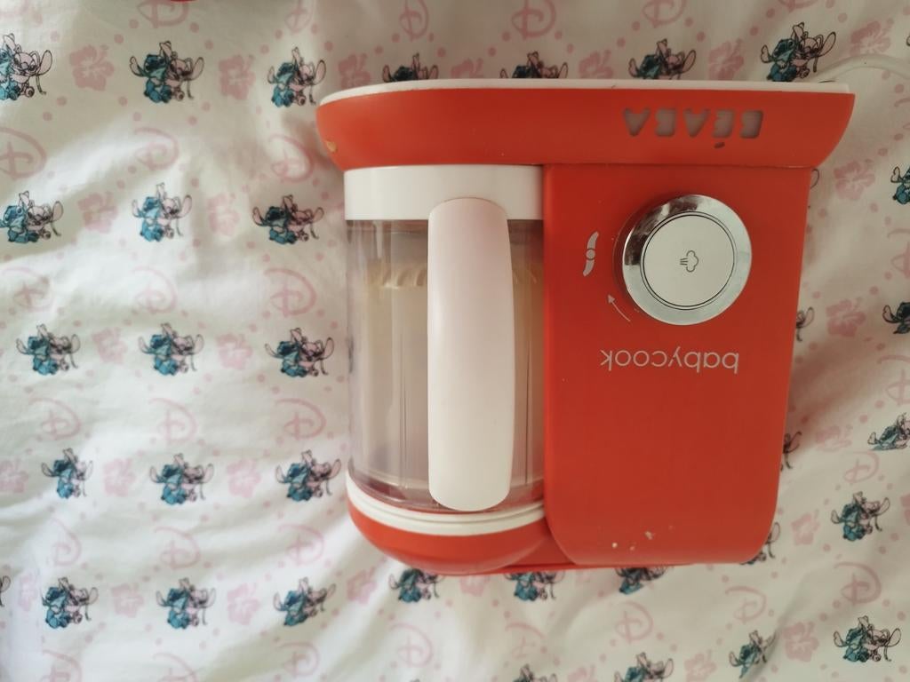 Babycook oranje, Ophalen