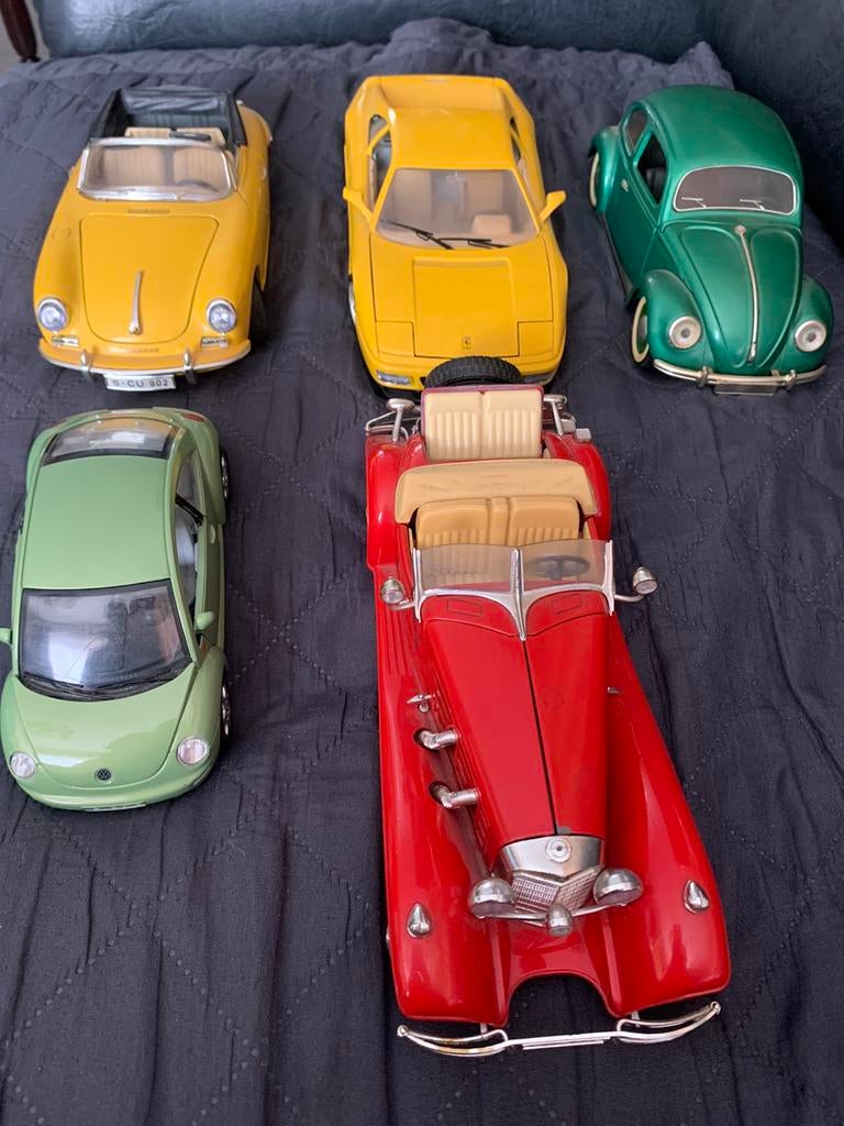 Porshe - Ferrari - Volkswagen beetle - Volkswagen Coccinelle, Enlèvement ou Envoi, Utilisé