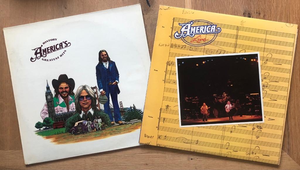 AMERICA - History: Greatest hits & Live (2 LPs), Enlèvement ou Envoi, 12 pouces, Pop rock