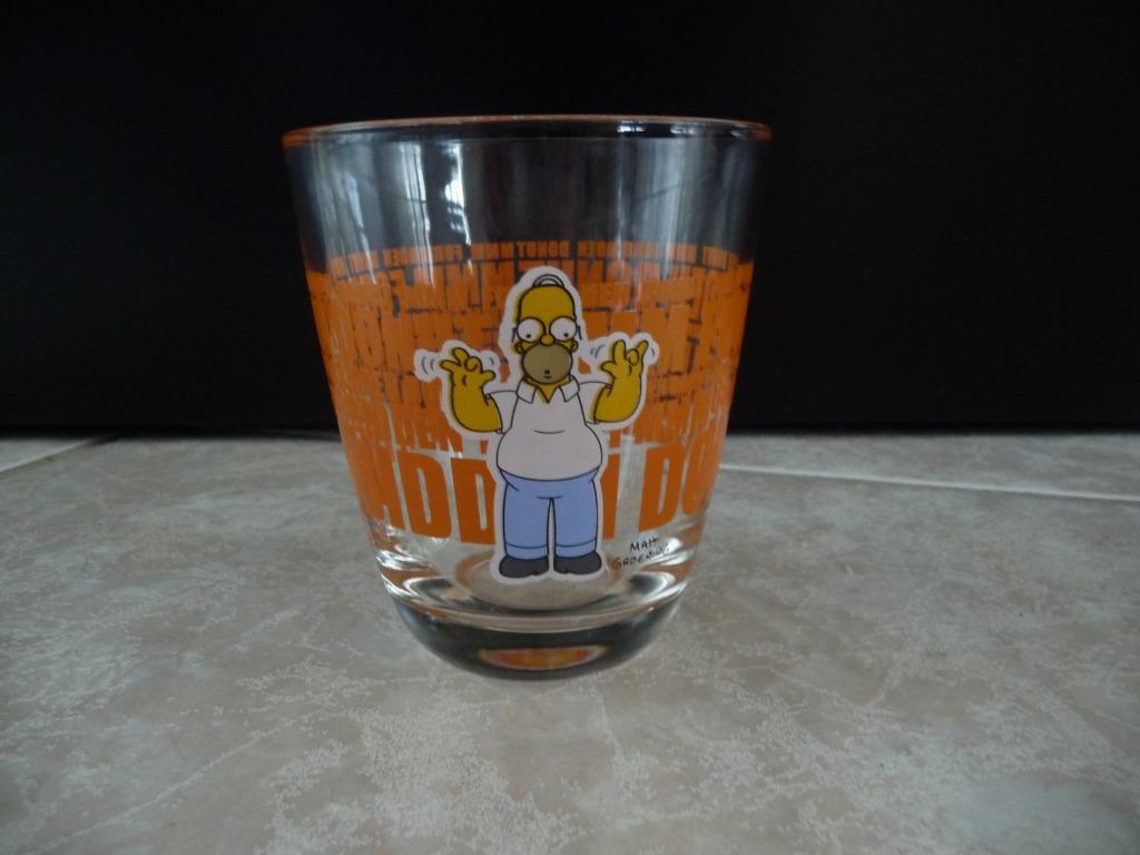 Homer Simpson glas 2013, Enlèvement ou Envoi, Comme neuf, Verre à soda