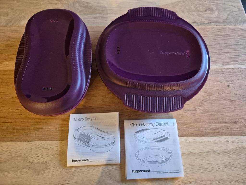 Tupperware set micro delight paars, Huis en Inrichting, Keuken | Tupperware, Nieuw, Bak of Kom, Paars, Ophalen of Verzenden
