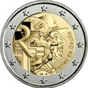 2 euros. Sp. Sortir. Francia 2020 Charles de Gaulle, Enlèvement ou Envoi, France, Monnaie en vrac