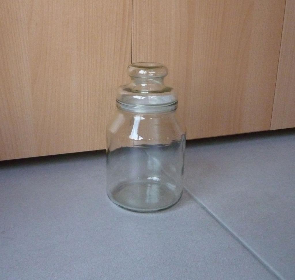 Glazen opbergpot snoeppot bokaal, Ophalen of Verzenden