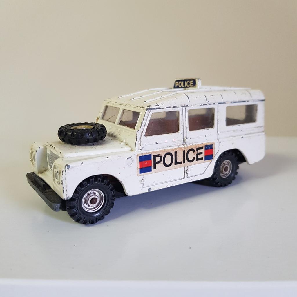 Corgi Politie landrover 109 WB, Ophalen of Verzenden, Corgi