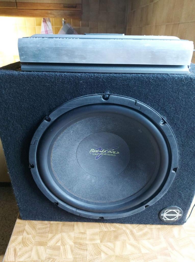 Ampli caisson auto, Enlèvement, Comme neuf