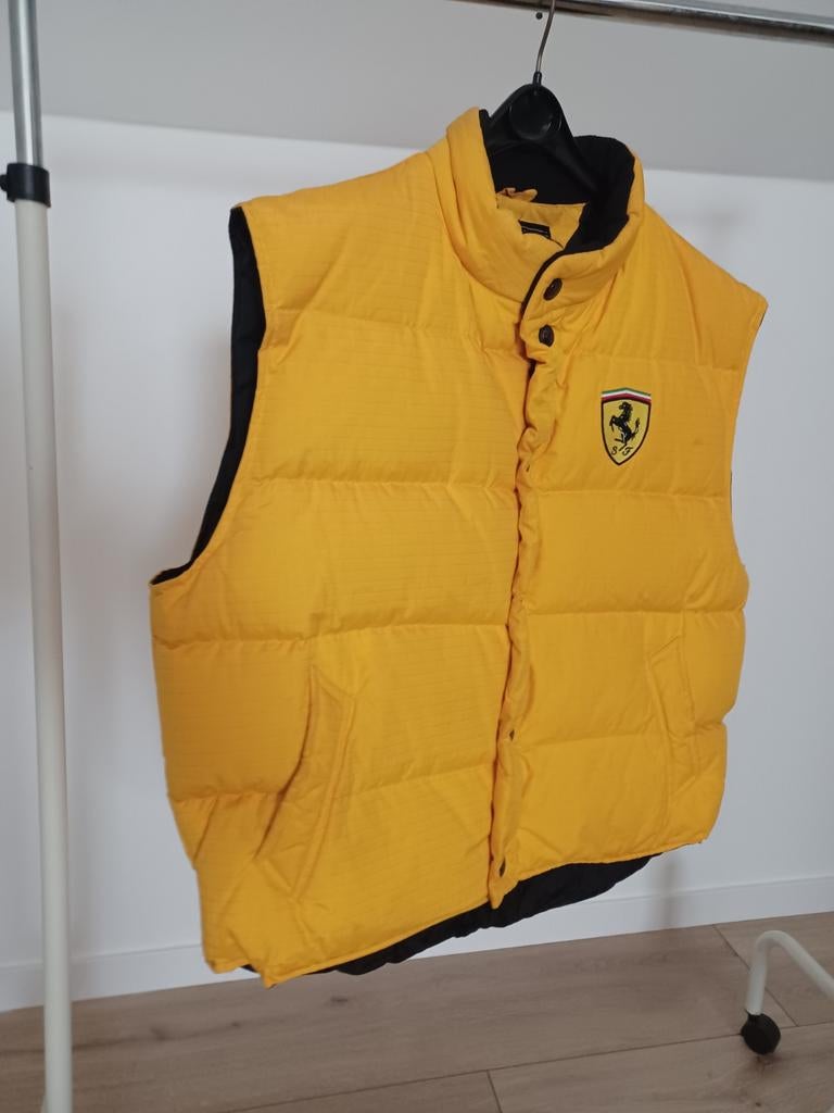 Ferrari bodywarmer maat XXL, Enlèvement ou Envoi, Comme neuf, Jaune