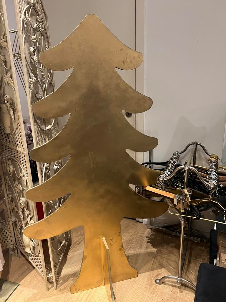 Sapin de Noël en bois 1,5 m, Enlèvement, Comme neuf