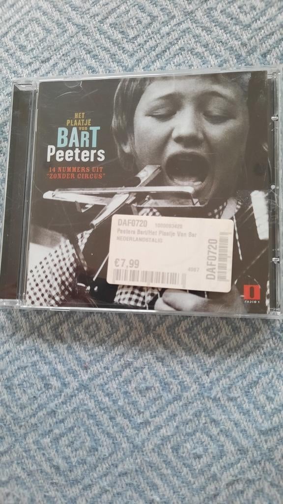 Het plaatje van BART PEETERS (cd), Enlèvement ou Envoi, Comme neuf, Pop