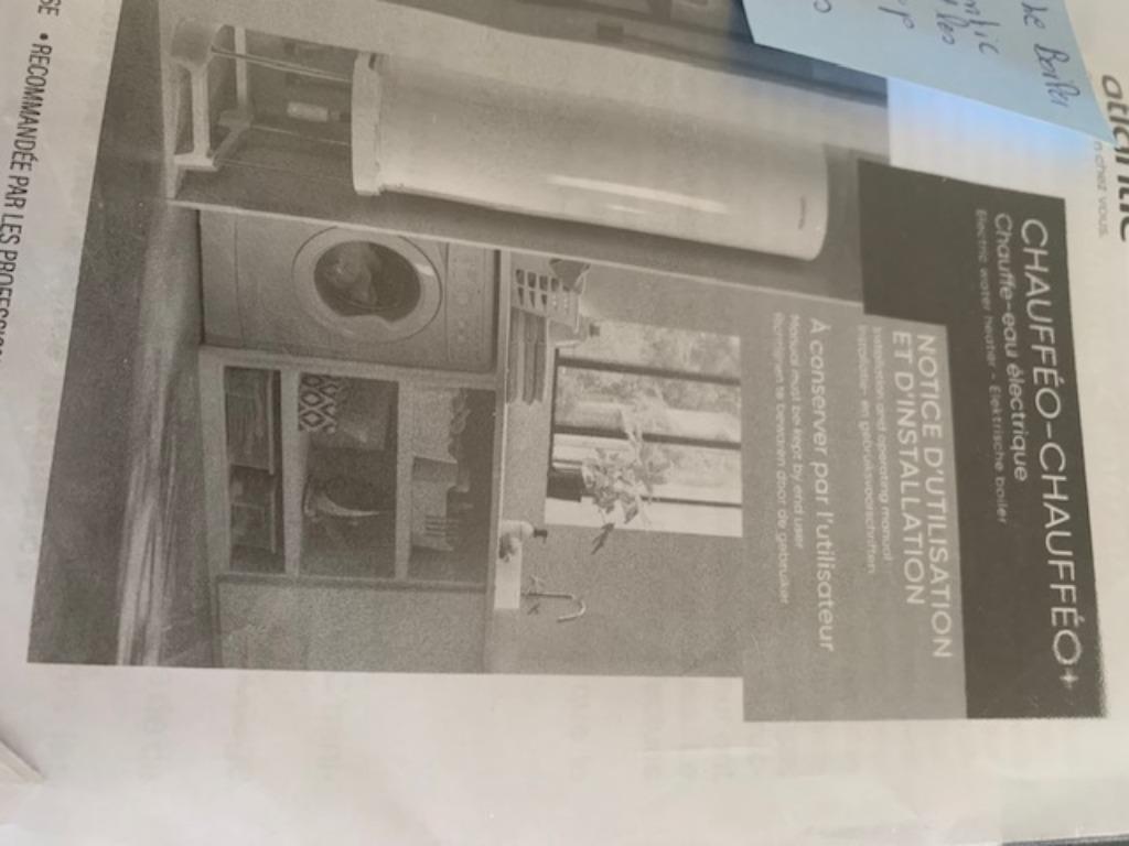 Elektrische Boiler, Enlèvement, Neuf