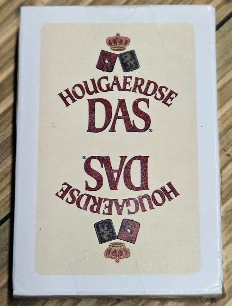 Hougaerdse Das speelkaarten NIEUW
Dit item is ee, Verzamelen, Ophalen of Verzenden, Speelkaart(en)