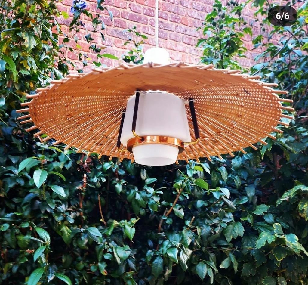 Lampe suspendue vintage, Antiquités & Art, Antiquités | Éclairage, Enlèvement ou Envoi