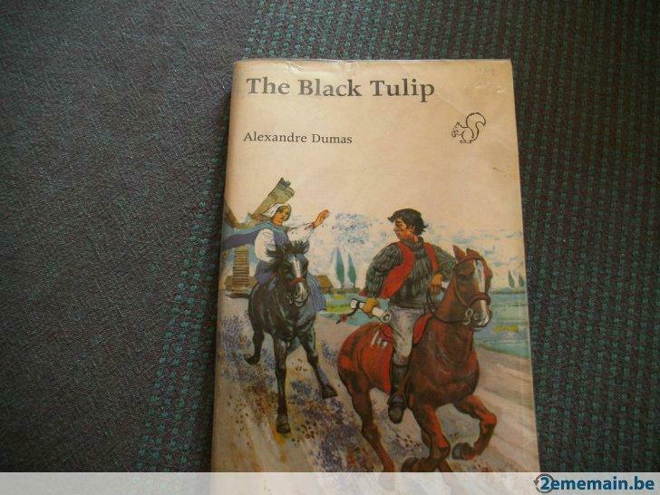 Book "The Black Tulip". Alexandre DUMAS., Envoi, Utilisé