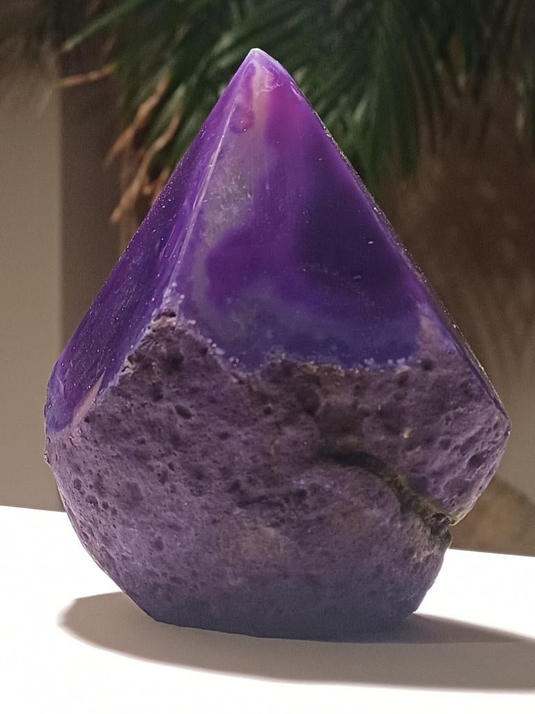 Mooie puntagaten uit Brazilië - apart te koop, Ophalen of Verzenden, Mineraal