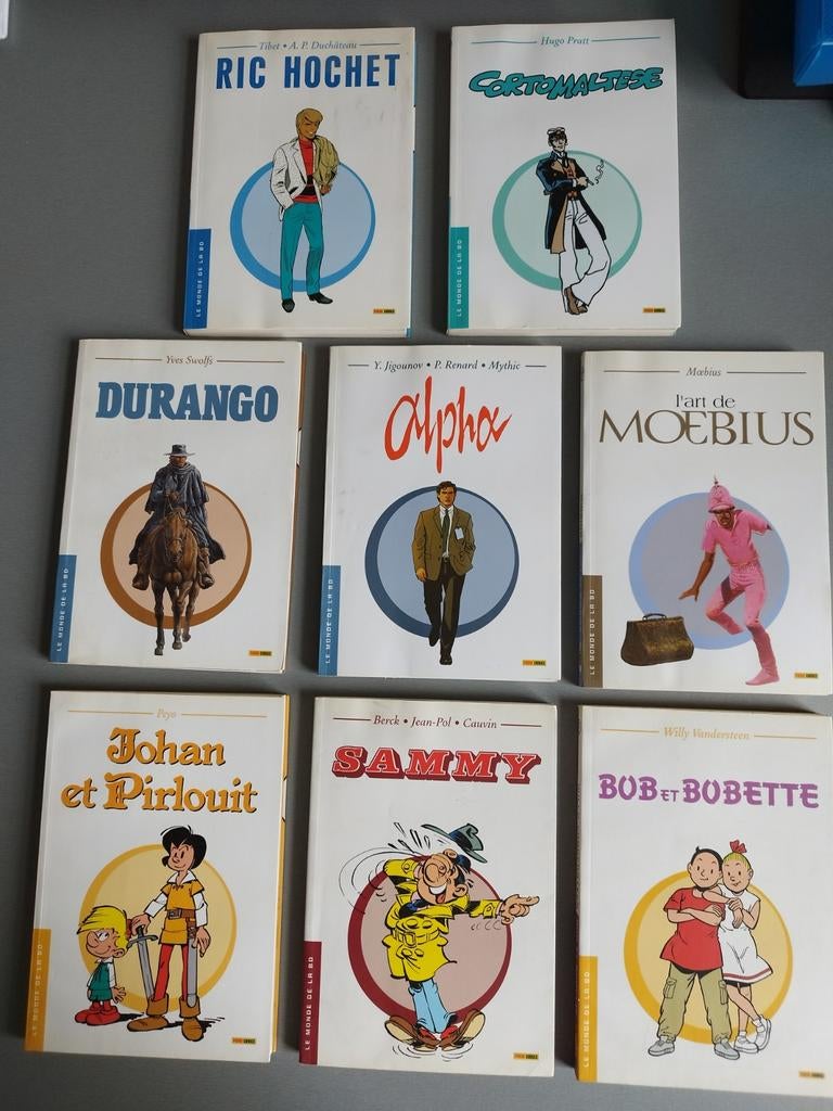 Le monde de la BD divers titres, Livres, Série complète ou Série, Enlèvement ou Envoi, Utilisé