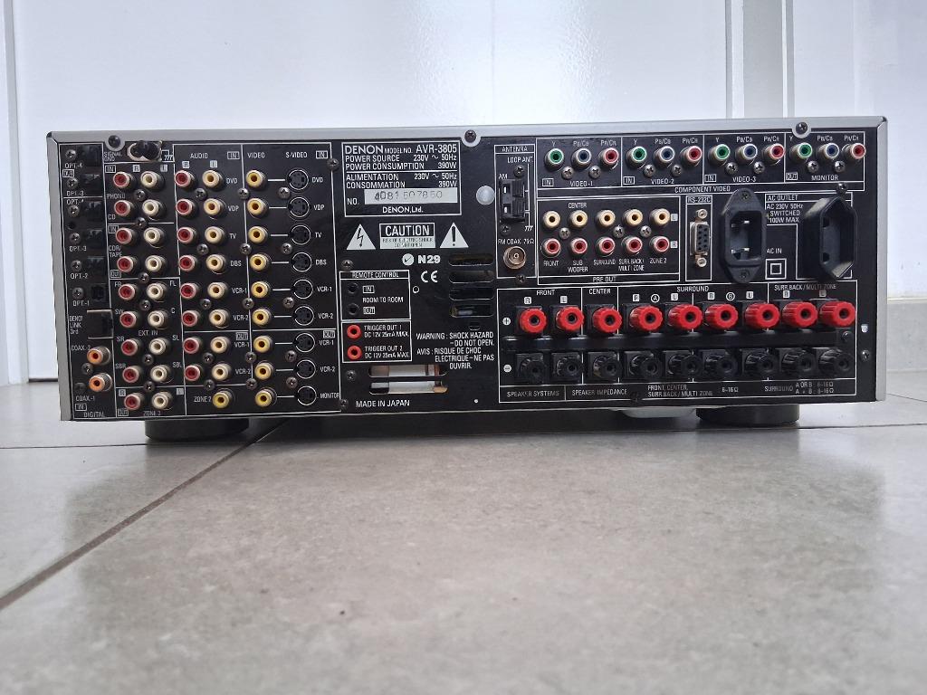 Denon AVR-3805 receiver, Ophalen, Gebruikt, Overige merken