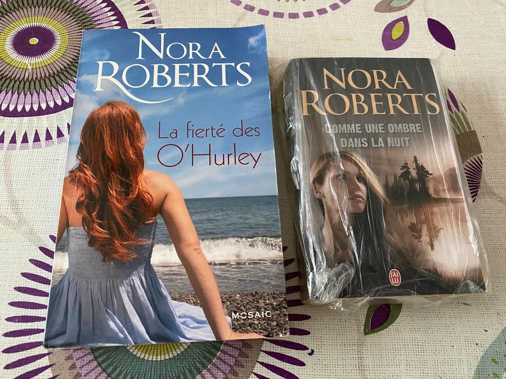 Nora Roberts lot de 2 livres, Livres, Enlèvement ou Envoi