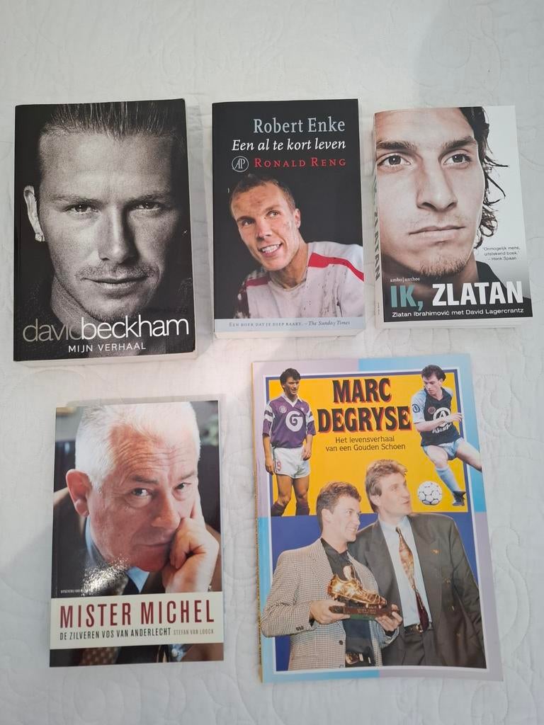 Boeken autobiografie sport (prijs per boek), Ophalen of Verzenden, Zo goed als nieuw, Sport