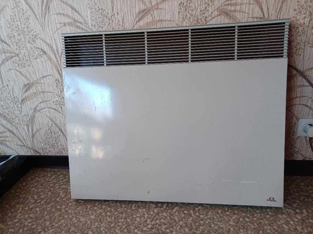 Elektrisch wandverwarming Radial 2500 W, Doe-het-zelf en Bouw, Verwarming en Radiatoren, Ophalen, 30 tot 80 cm, Gebruikt, Overige typen