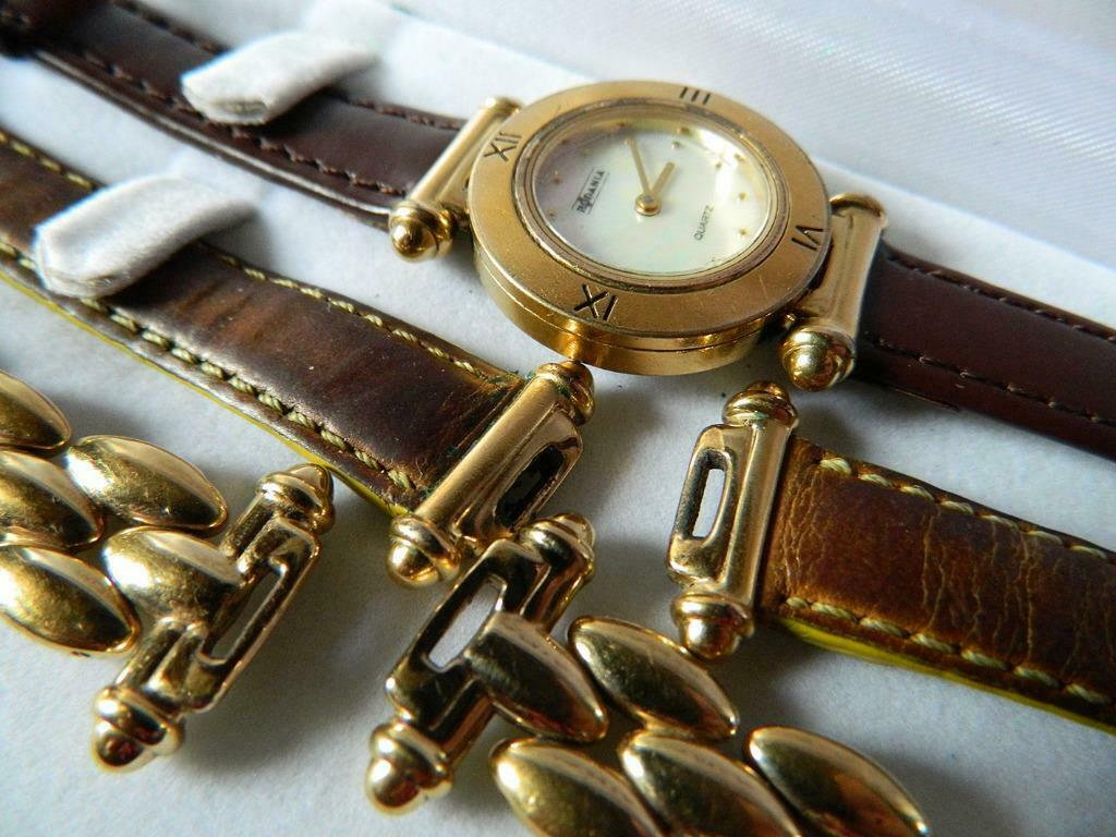 RODANIA Gold Plated Montre Dame, Montre-bracelet, Autres marques, Utilisé, Autres matériaux