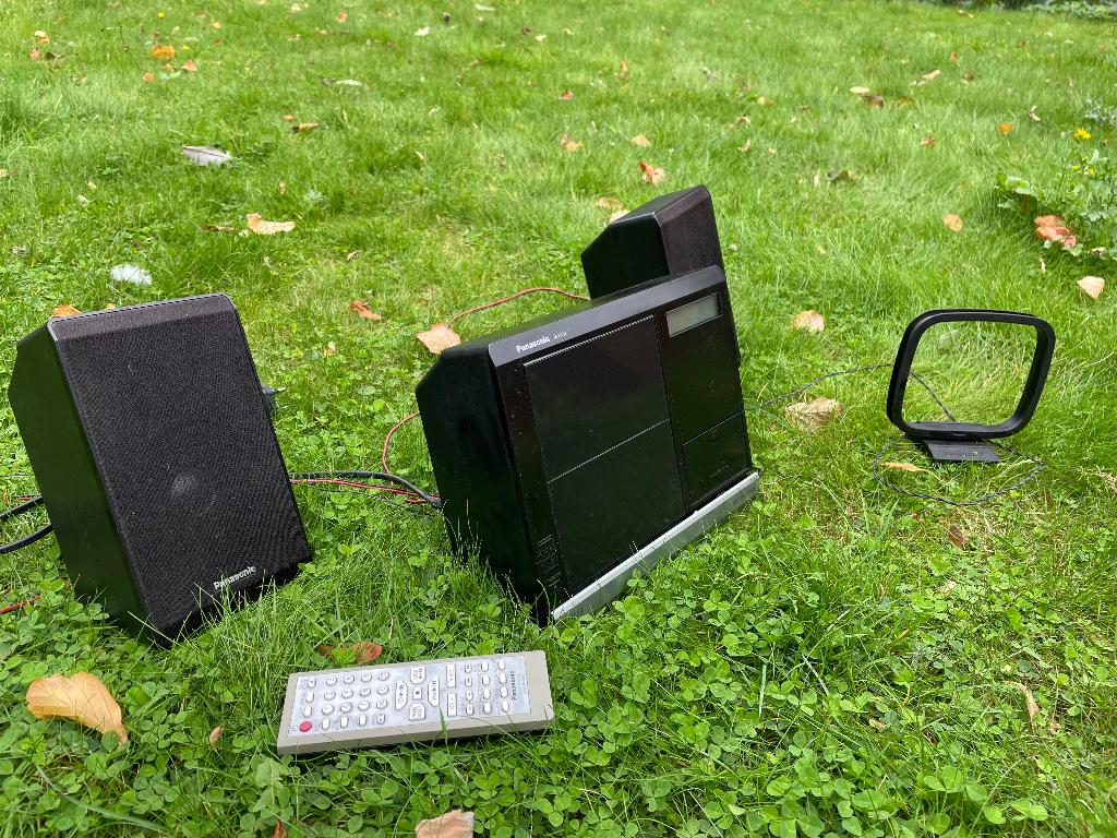 Panasonic - CD speler/ radio - SA-EN38, Enlèvement, Utilisé, Radio