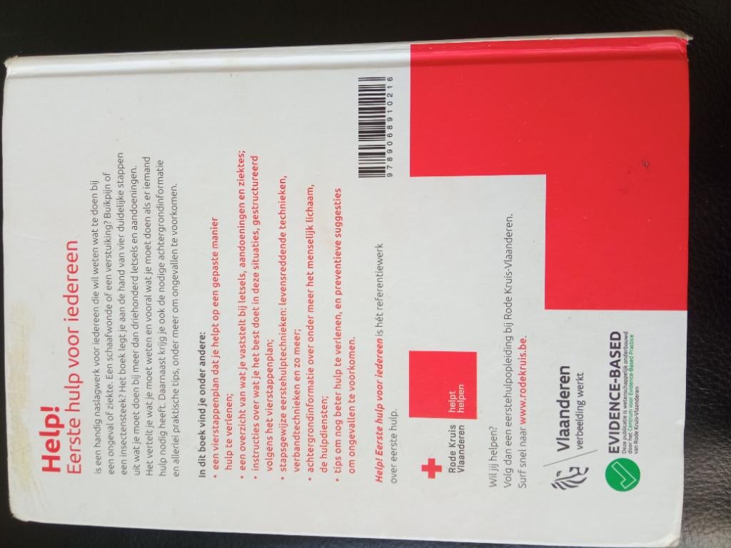 Help! Eerste hulp voor iedereen (Rode kruis Vlaanderen), Boeken, Gelezen, Ophalen of Verzenden, Hogeschool, Rode kruis Vlaanderen