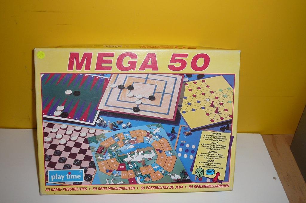 Spellendoos   MEGA 50  (2), Kinderen en Baby's, Speelgoed | Educatief en Creatief, Ophalen of Verzenden