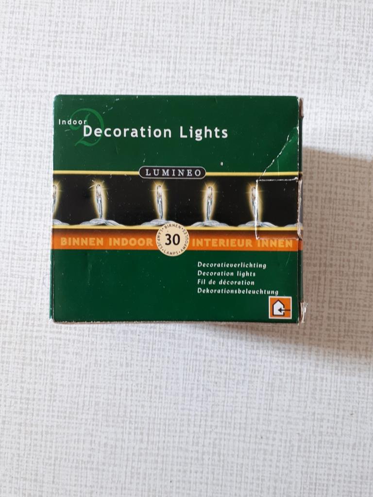 Kerstverlichting 30 lampjes wit, Ophalen of Verzenden, Zo goed als nieuw