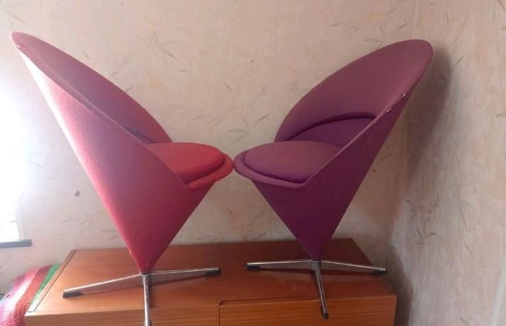 Panton cone vintage Verner Panton 60s, Huis en Inrichting, Ophalen