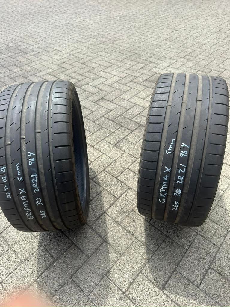 265 30 ZR21 GRIPMAX 96Y 5mm STUK PRIJS : 80€, Enlèvement, Utilisé, BMW