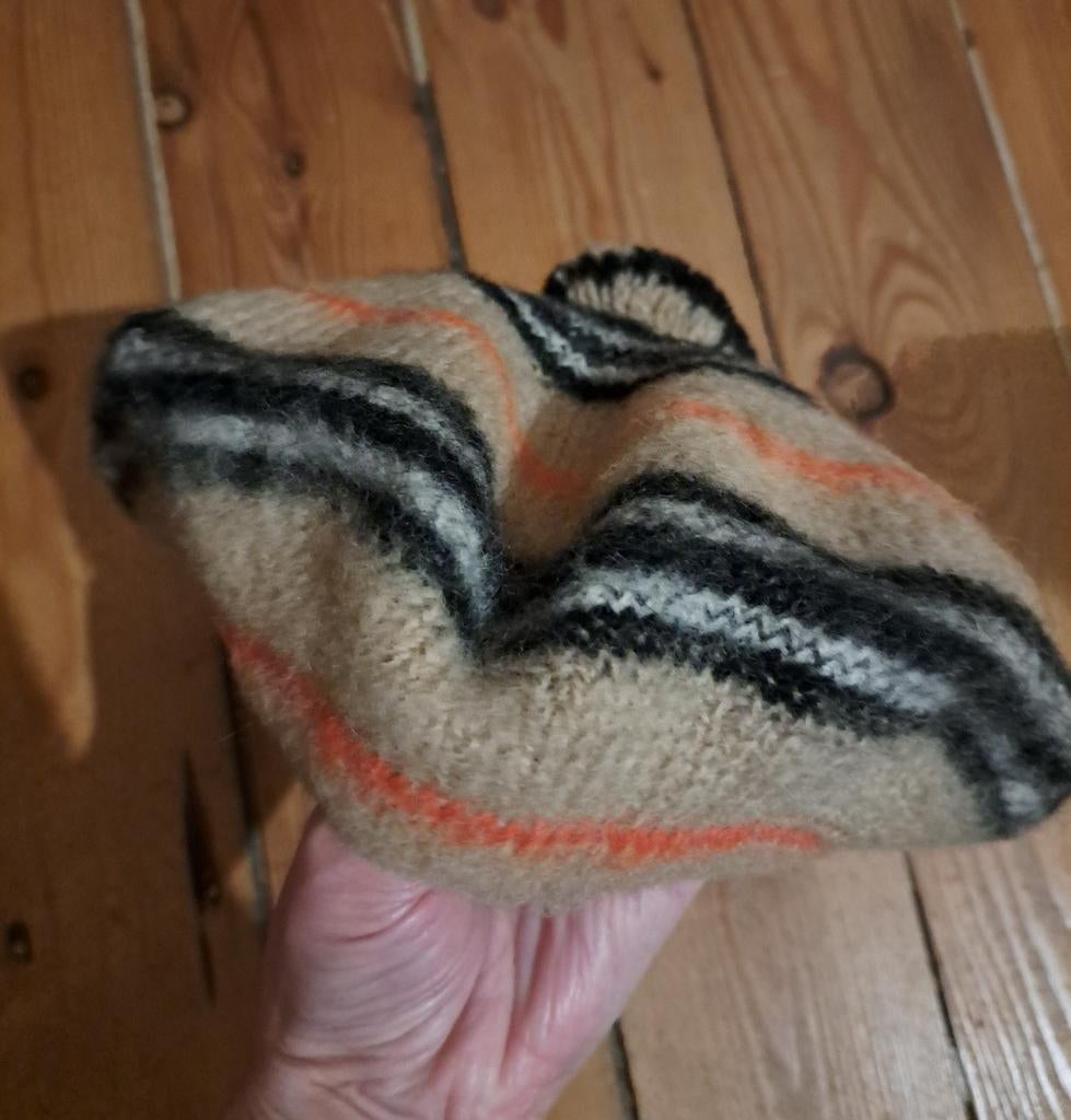 Vintage Burberry baret, Ophalen of Verzenden