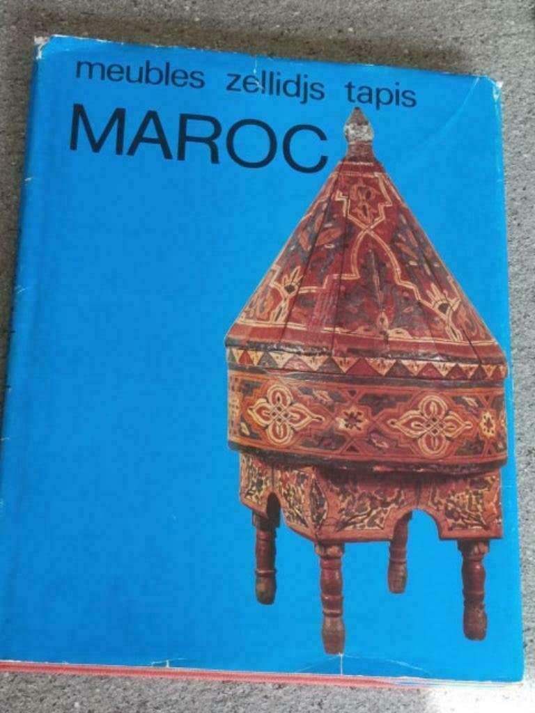 MAROC meubles zellidjs tapis, Boeken, Overige Boeken, Zo goed als nieuw, Ophalen of Verzenden