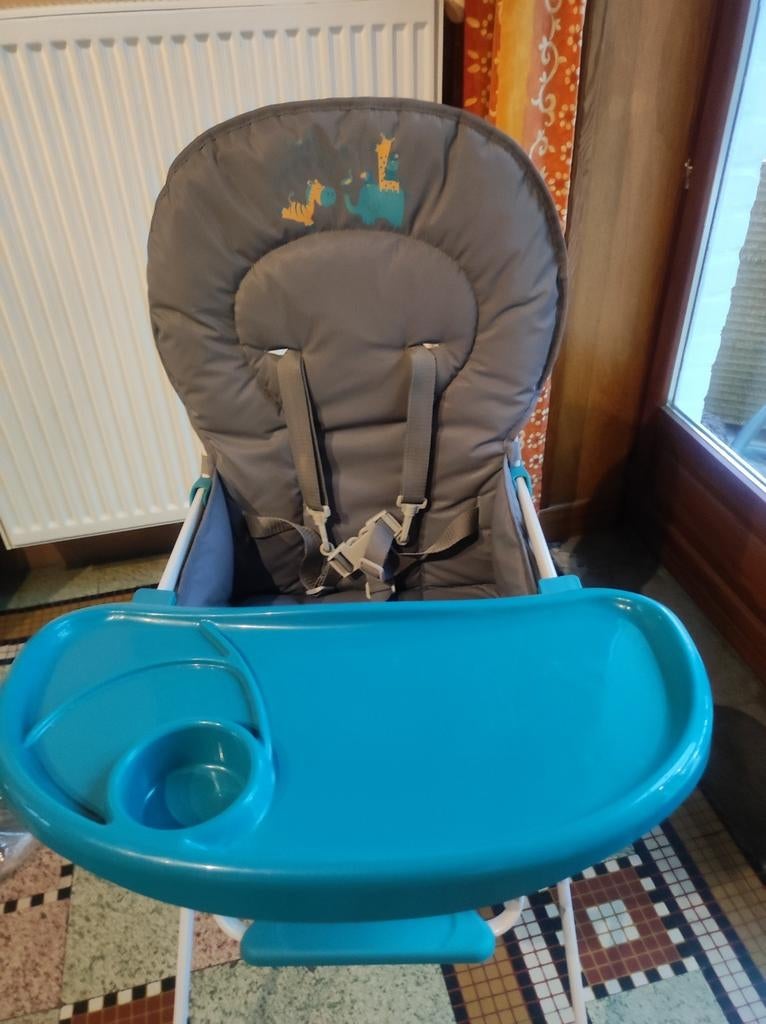 Chaise haute bébé pliable bambisol, Enlèvement, Comme neuf